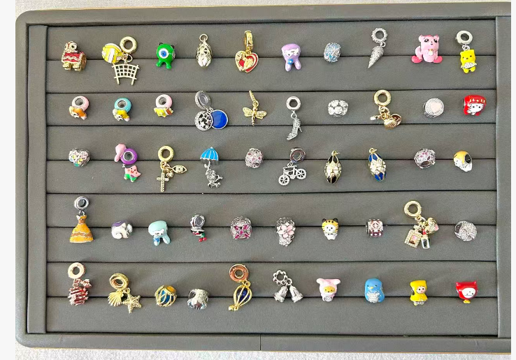 50 pcs Pandora beads (mixed assortment) for 100usd
