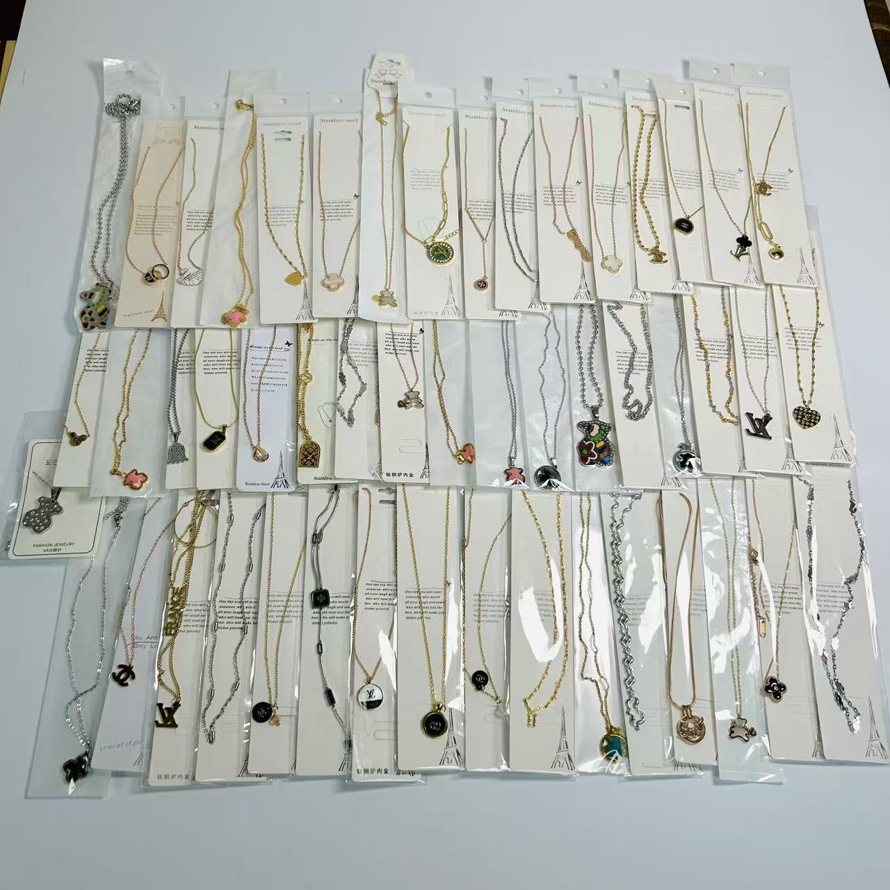 100usd get 50pcs necklace random ship
